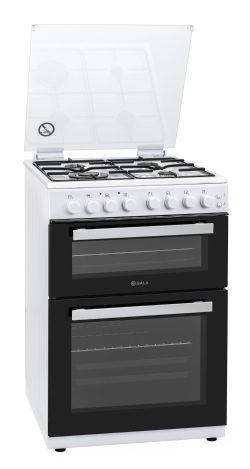 תנור דו תאי משולב גז GALA GAFSK61E-WH