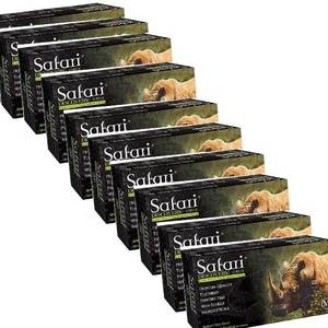כפפות ‘שחורות’ ללא אבקה ספארי - Safari מחיר מיוחד לקרטון