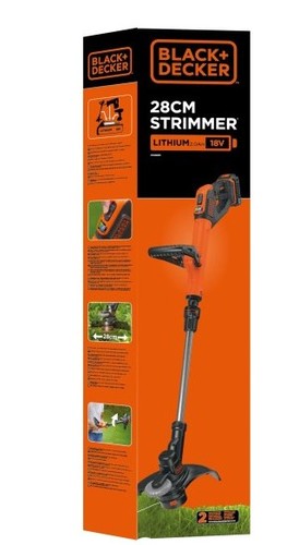 חרמש אלחוטי Black+Decker STC1820PC-QW 18V