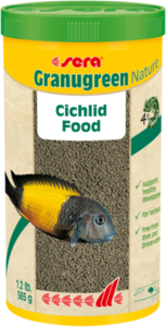 סרה גרנו גרין לציקלידים 565 גרם  Sera Granugreen