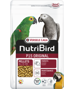 נוטרי בירד כופתיות אוריגינל תוכי גדול Nutri Bird P15 במשקל 1 ק"ג