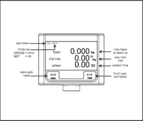 מאזני קופה SC600D3