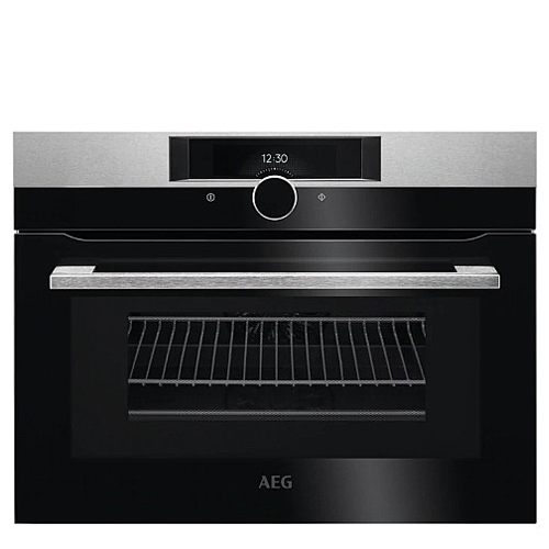 מיקרוגל בנוי משולב אפיה AEG KMK861000M א.א.ג נירוסטה
