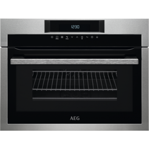 מיקרוגל עם תנור רב תכליתי דגם AEG KME761000M/B/W א.א.ג. נירוסטה/שחור/לבן