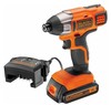 מברגה נטענת 18V ואביזרים Black+Decker BDCIM18D1A-QW