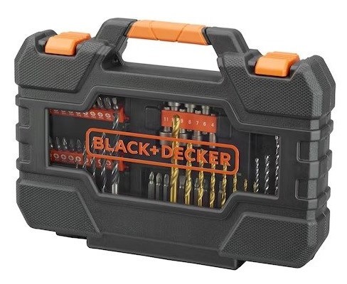 מארז אביזרים 76 חלקים למברגה/מקדחה Black+Decker A7231-XJ
