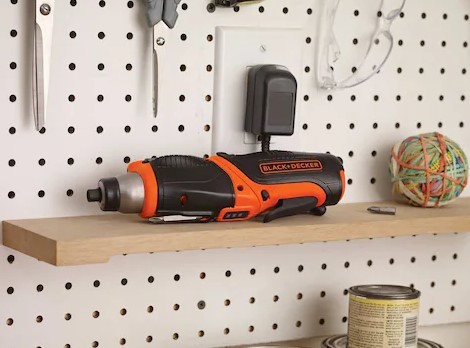 מברג חשמלי נטען Black+Decker CS3653LC 3.6V