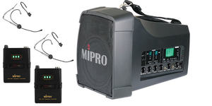 רמקול נייד נטען קל משקל 60W עם 2 מיקרופונים מדונה מסדרת 5.8GHz, כולל נגן BT,USB ורצועת נשיאה