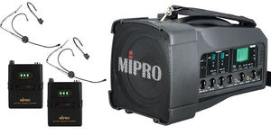 רמקול נייד נטען קל משקל 50W עם 2 מיקרופונים מדונה מסדרת 5.8GHz, כולל נגן BT,USB ורצועת נשיאה