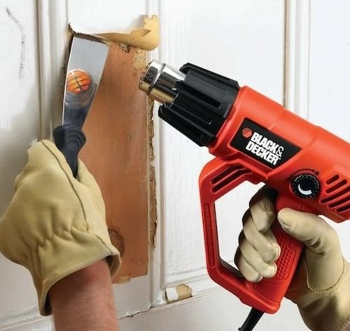 אקדח חום כולל אביזרים Black+Decker KX2001K-QS 2000W