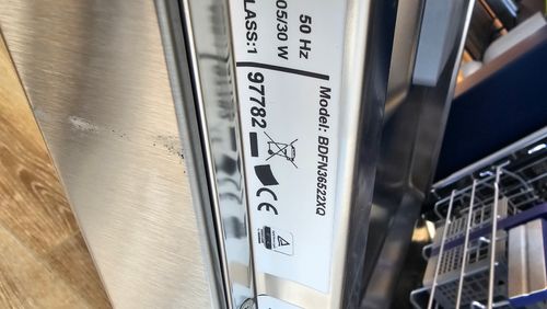 מדיח כלים רחב 15 מע' BDFN36522XQ\DQ 