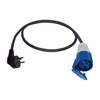 כבל מתאם שקע סקון 3*16 לתקע ישראלי Wise electric