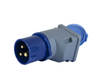 מתאם תקע תעשייתי 3*16 לשקע ישראלי Wise electric