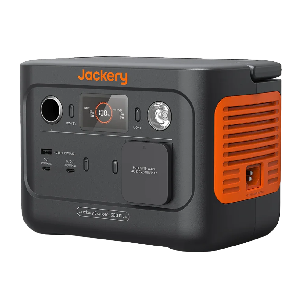 באנדל!!! פאנל סולארי מקורי + תחנת כוח ניידת Jackery Explorer 300 Plus