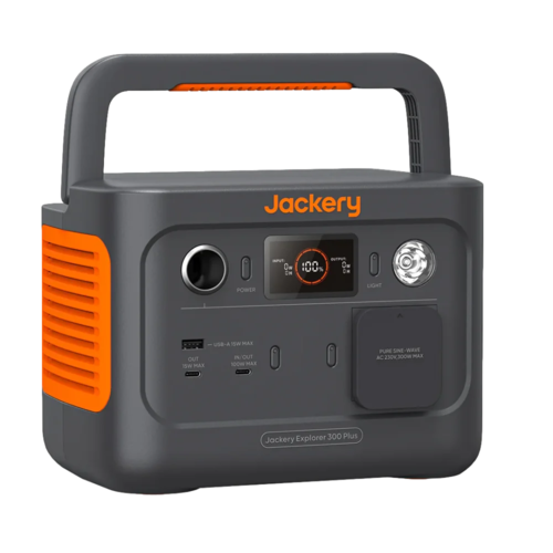 באנדל!!! פאנל סולארי מקורי + תחנת כוח ניידת Jackery Explorer 300 Plus