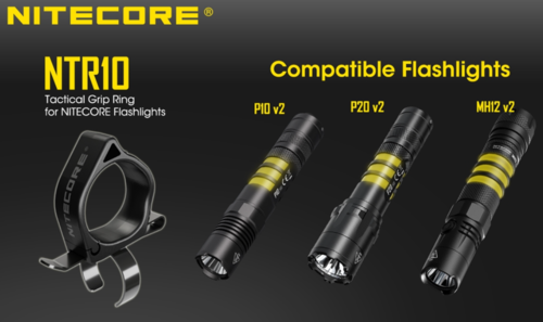 מתאם נשיאה טקטי לפנסים  NITECORE - NTR10 