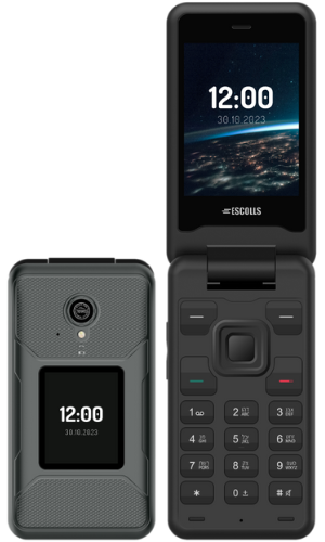 טלפון סלולרי כשר מתקפל Escolls Flip 2 4G