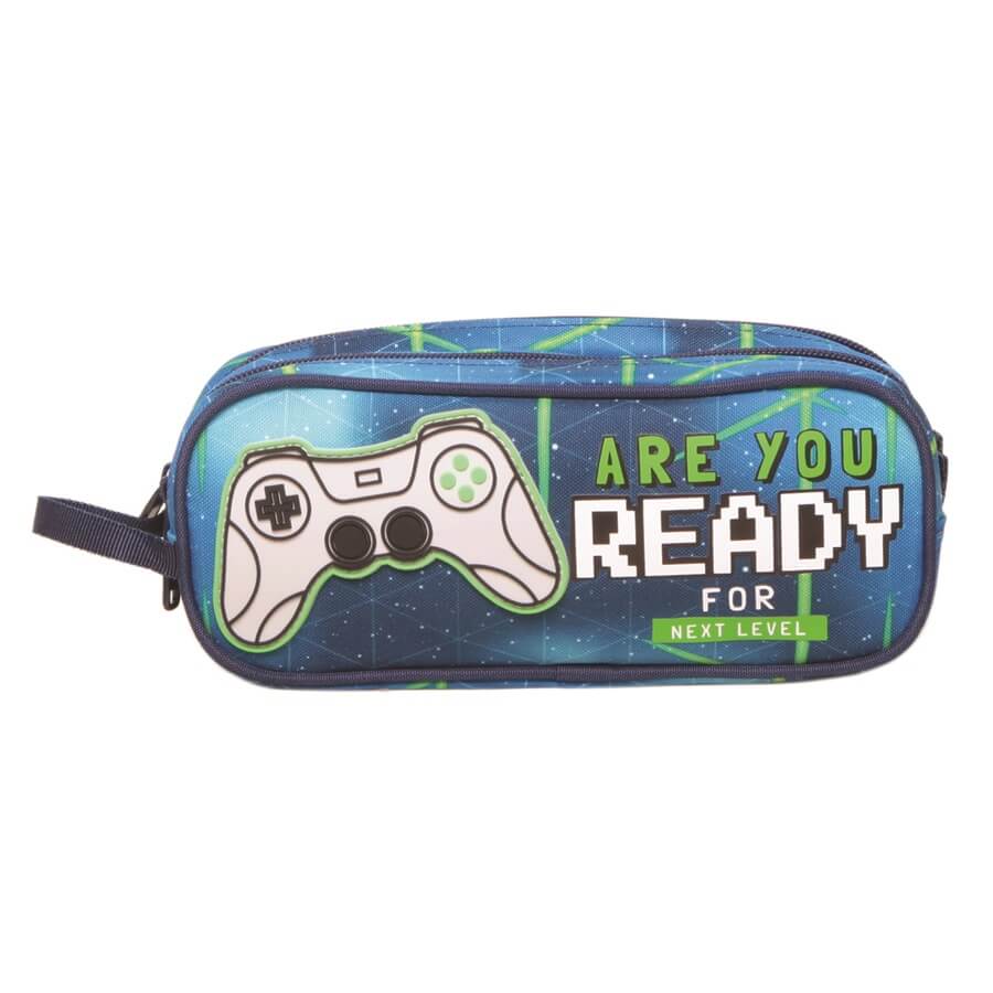 קלמר 2 תאים XD גיימינג כחול