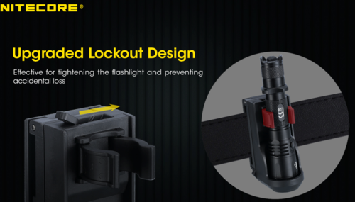 מתקן נשיאה טקטי לפנס NITECORE - NTH25