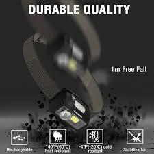 פנס ראש נטען 350LM סנסור - EVERBRITE E021042 