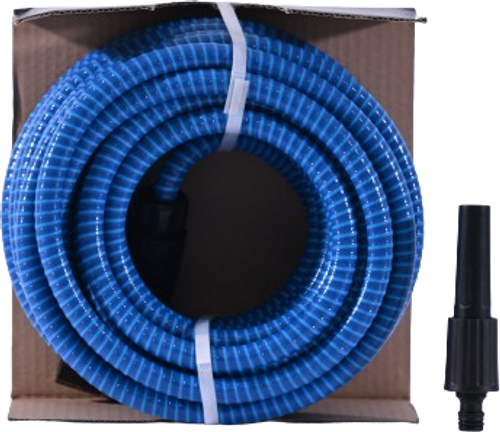 צינור גן 1/2 מ״מ, 15 מטר אורך כחול איטלקי דגם BAMBOO FORTE