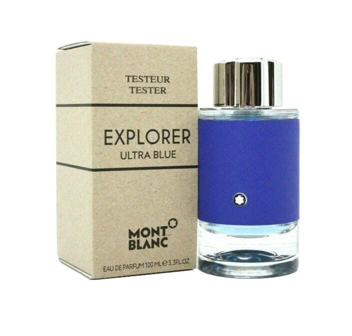 בושם לגבר מונט בלאן טסטר MONT BLANC EXPLORER ULTRA BLUE 100 ML E.D.P TESTER