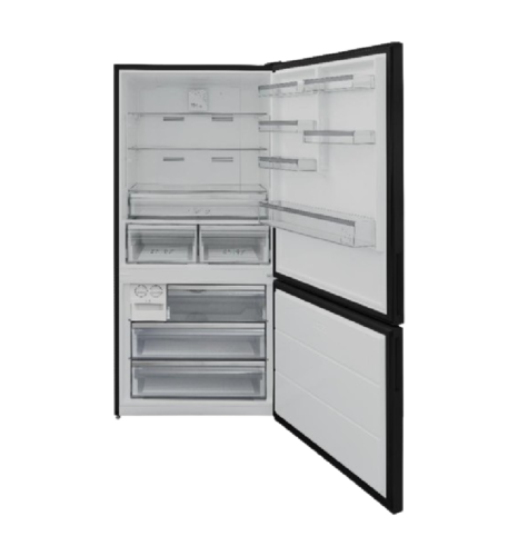 מקרר פוגיקום מקפיא תחתון FJ-NF836DXE נירוסטה שחורה