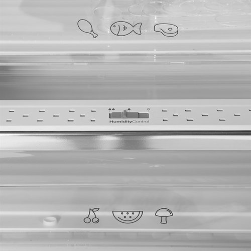 מקרר פוגיקום FJ-NF493GBE שחור ציפוי זכוכית בילד אין NF