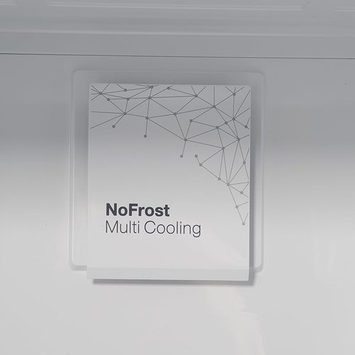 מקרר פוגיקום FJ-NF493GBE שחור ציפוי זכוכית בילד אין NF