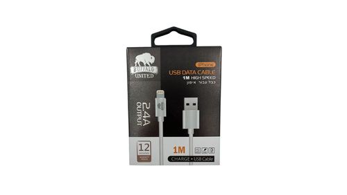 כבל אייפון ל-USB באורך של 1 מטר