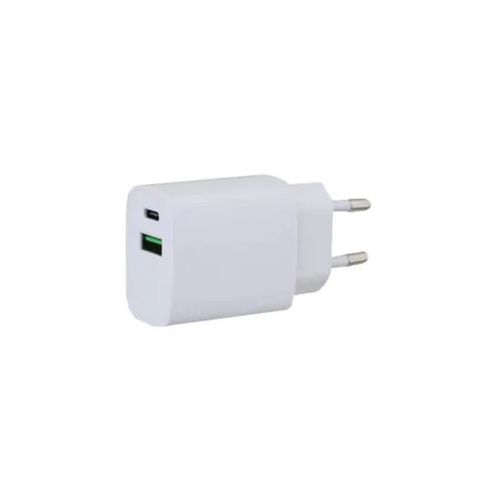 מטען קיר כפול 20W לבן GPL-PD202