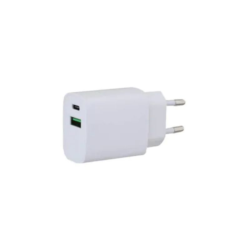 מטען קיר כפול 20W לבן GPL-PD202