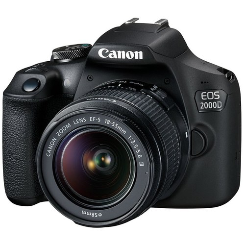 מצלמה Dslr (רפלקס) קנון Canon Eos 2000d + 18-55 Dc - קיט