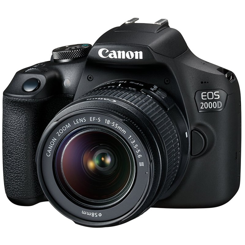 מצלמה Dslr (רפלקס) קנון Canon Eos 2000d + 18-55 Dc - קיט