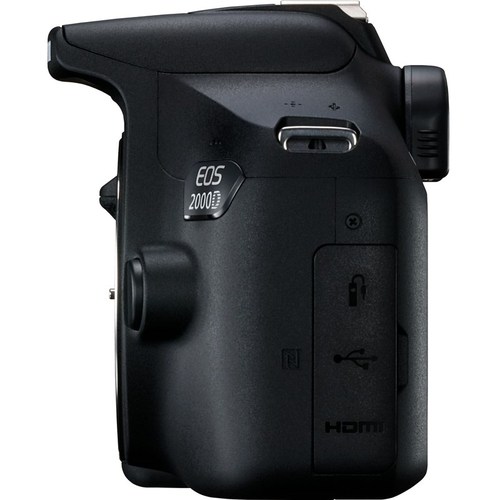 מצלמה Dslr (רפלקס) קנון Canon Eos 2000d + 18-55 Dc - קיט