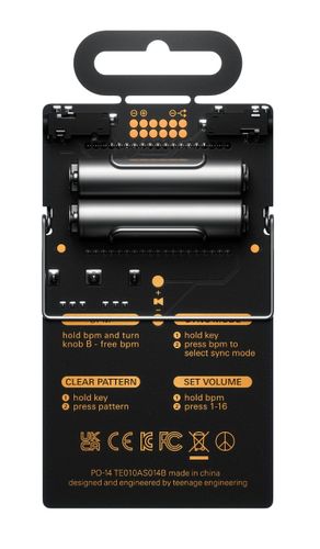 זוית נוספת Teenage Engineering PO-14 Sub Pocket Operator 