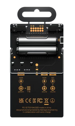 זוית נוספת Teenage Engineering PO-32 Tonic Pocket Operator  