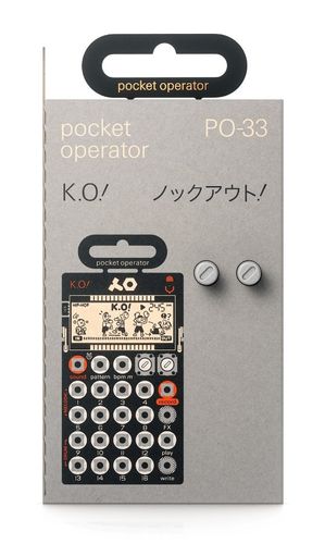 זוית נוספת Teenage Engineering PO-33 K.O! Pocket Operator