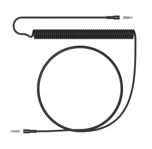 Teenage Engineering slim 4-pole audio cable curly