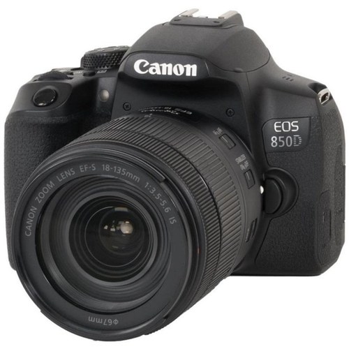 מצלמה Dslr (ריפלקס) קנון Canon Eos 850d+18-135 Nano - קיט