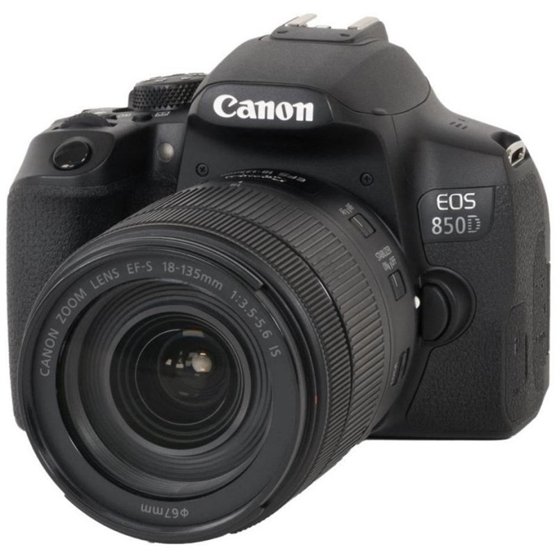 מצלמה Dslr (ריפלקס) קנון Canon Eos 850d+18-135 Nano - קיט