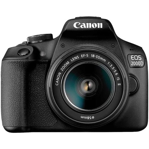 מצלמה Dslr (רפלקס) Canon Eos 2000d + 18-55 is + 75-300mm - קיט