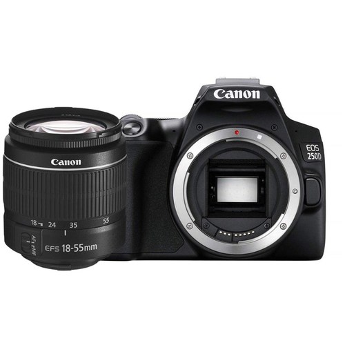 מצלמה Dslr (ריפלקס) קנון Canon 250d+18-55 Dc Iii - קיט קנון ישראל יבואן רשמי