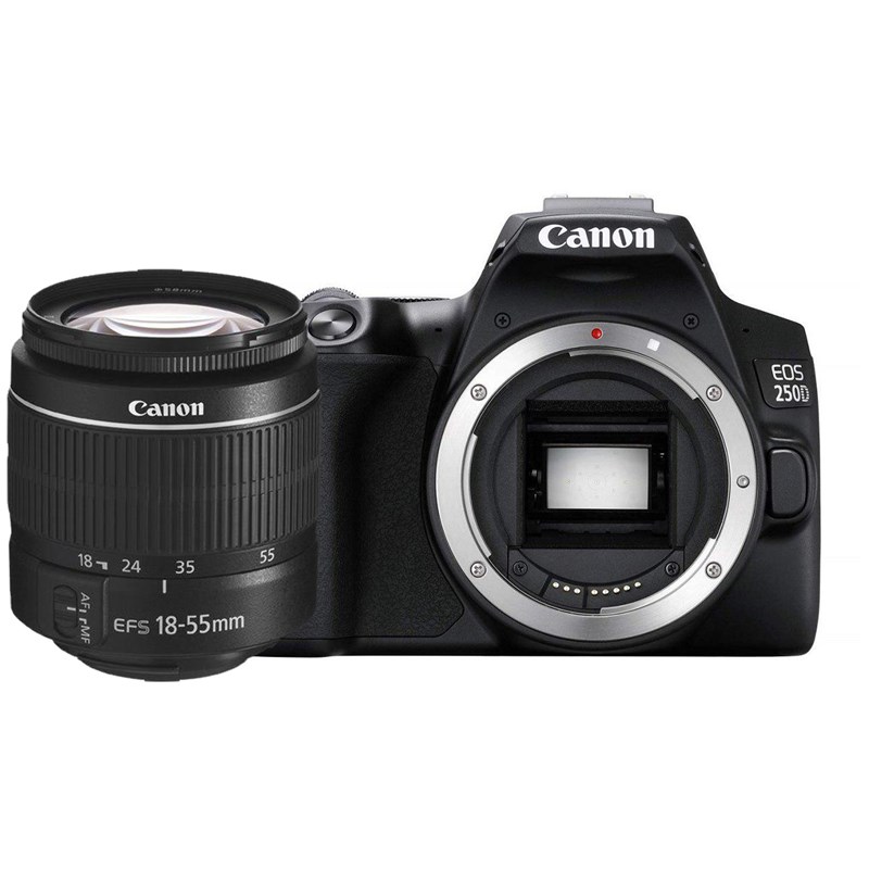 מצלמה Dslr (ריפלקס) קנון Canon 250d+18-55 Dc Iii - קיט קנון ישראל יבואן רשמי