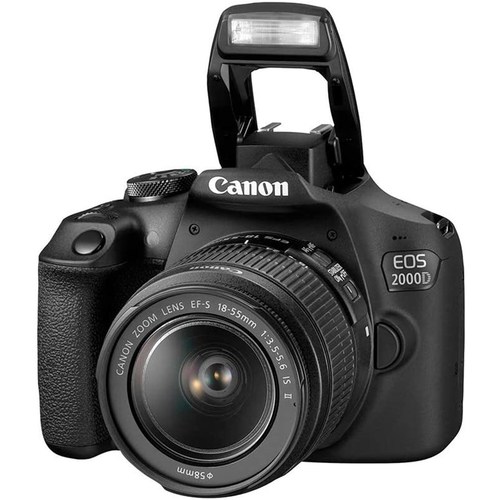 מצלמה Dslr (רפלקס) Canon Eos 2000d + 18-55 is - קיט