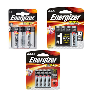 בליסטר 8 סוללות AA Energizer