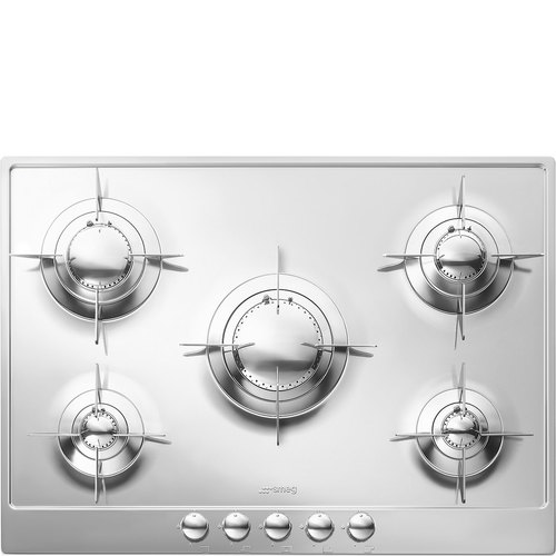 כיריים SMEG  יפני 5  גז   70X75  נירוסטה