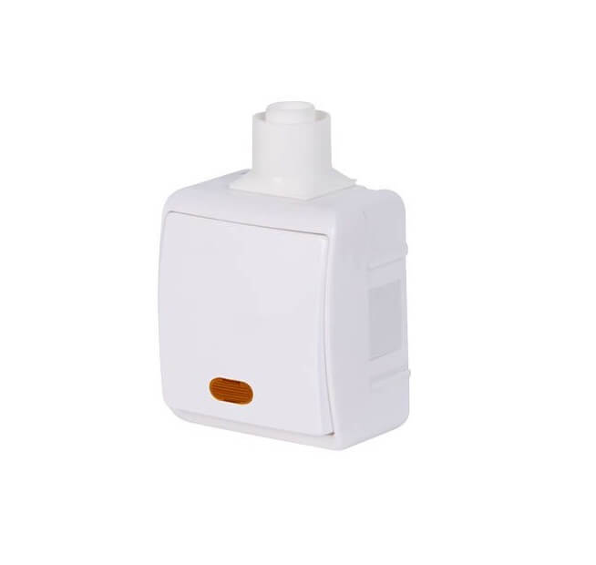 לחצן מדרגות מואר מוגן מים IP54