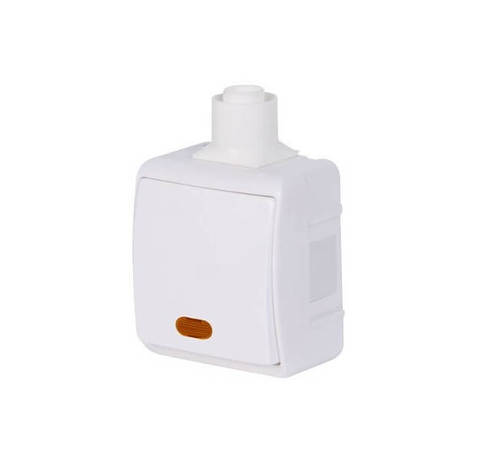 מפסק דו קוטבי מואר מוגן מים IP54