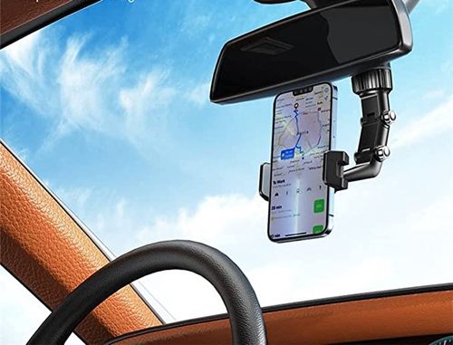 מעמד לטלפון לתושבת מראה באוטו Yesido C192 